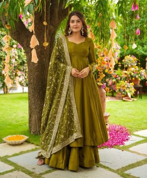 SHREE HARI ZSR 3140 DESIGNER GOWN WHOLESALE