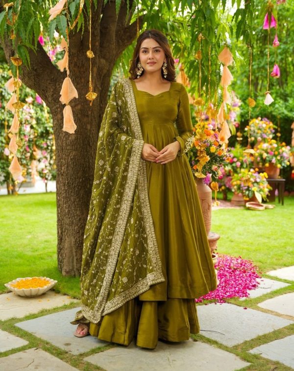 SHREE HARI ZSR 3140 DESIGNER GOWN WHOLESALE