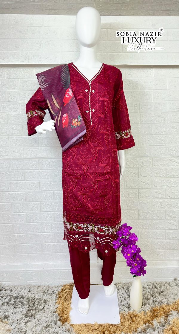SOBIA NAZIR SN 1028 READYMADE COTTON SALWAR KAMEEZ