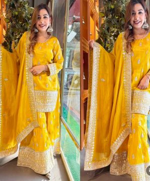 WOMEN WASTRA FD 102 DESIGNER SHARARA SUITS