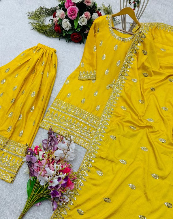 WOMEN WASTRA FD 102 DESIGNER SHARARA SUITS