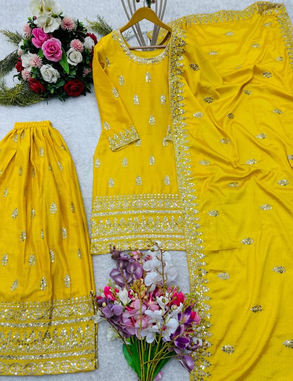 WOMEN WASTRA FD 102 DESIGNER SHARARA SUITS