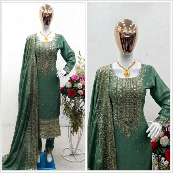WOMEN WASTRA FD 1089 B DESIGNER SALWAR SUITS