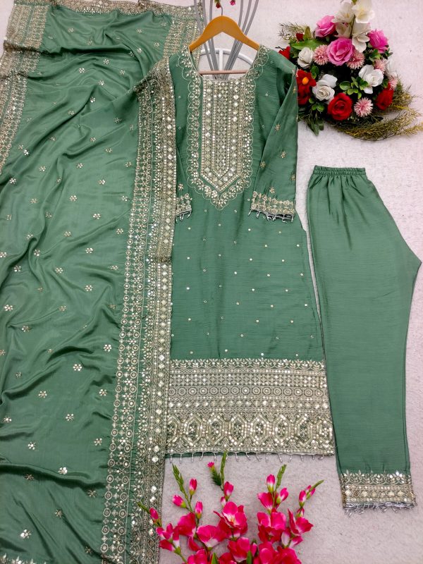 WOMEN WASTRA FD 1089 B DESIGNER SALWAR SUITS