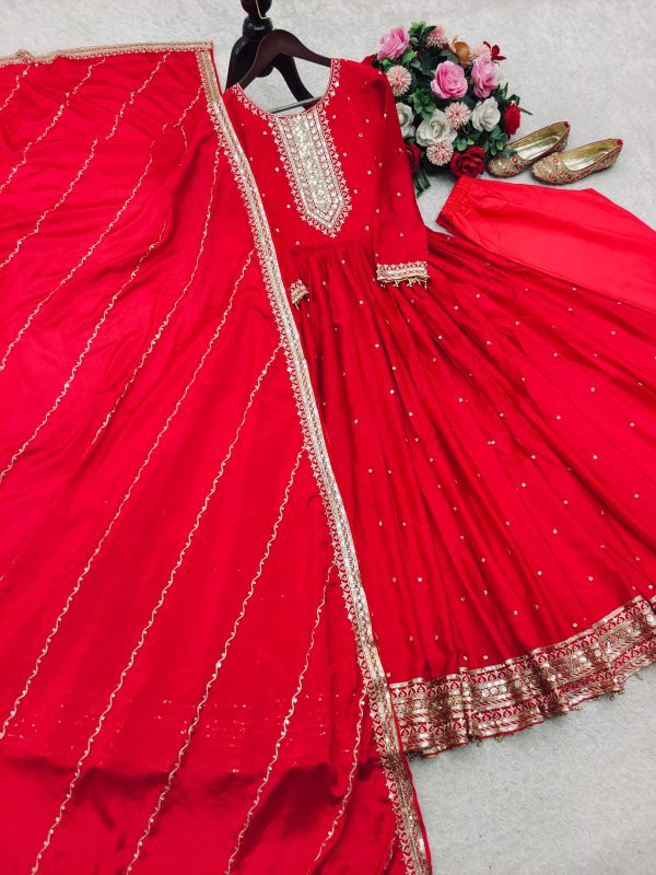 WOMEN WASTRA FD 1220 DESIGNER GOWN WHOLESALE