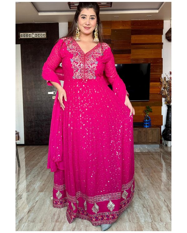 WOMEN WASTRA FD 138 DESIGNER GOWN WHOLESALE