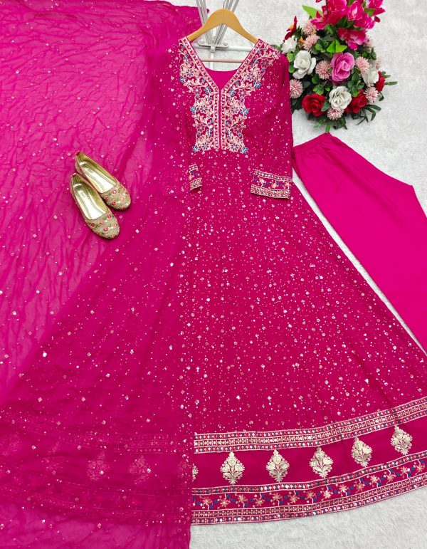 WOMEN WASTRA FD 138 DESIGNER GOWN WHOLESALE