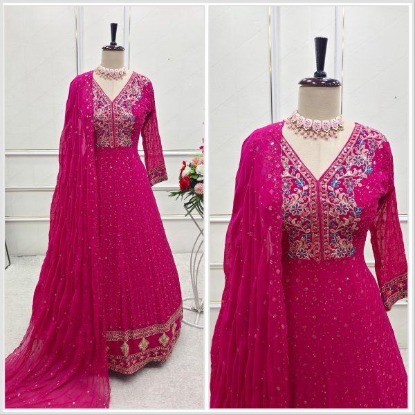 WOMEN WASTRA FD 138 DESIGNER GOWN WHOLESALE