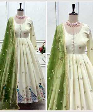 WOMEN WASTRA FD 155 DESIGNER GOWN WHOLESALE