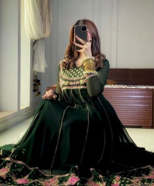 WOMEN WASTRA FD 156 DESIGNER GOWN WHOLESALE