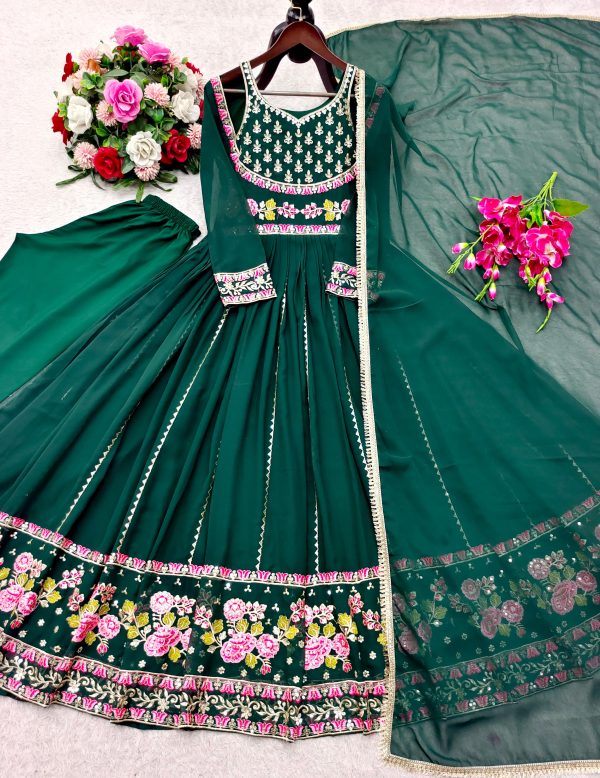 WOMEN WASTRA FD 156 DESIGNER GOWN WHOLESALE