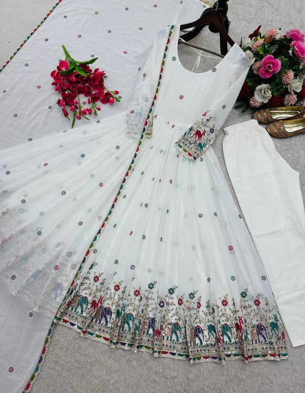 WOMEN WASTRA FD 157 DESIGNER GOWN WHOLESALE
