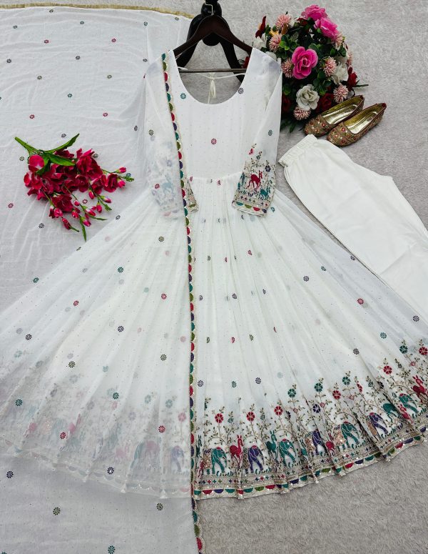 WOMEN WASTRA FD 157 DESIGNER GOWN WHOLESALE