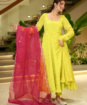 WOMEN WASTRA WW 1224 DESIGNER GOWN WHOLESALE