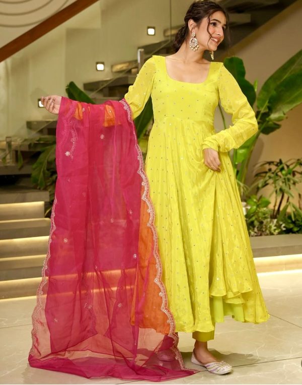 WOMEN WASTRA WW 1224 DESIGNER GOWN WHOLESALE