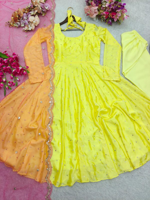 WOMEN WASTRA WW 1224 DESIGNER GOWN WHOLESALE