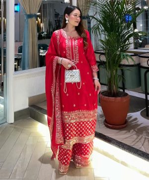 ZOYA CLOTHING ZB 5060 DESIGNER SHARARA SUITS
