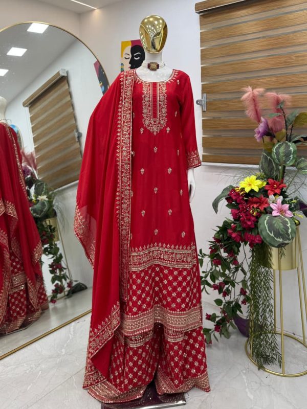 ZOYA CLOTHING ZB 5060 DESIGNER SHARARA SUITS