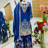 ZOYA CLOTHING ZC 8001 A DESIGNER SHARARA SUITS