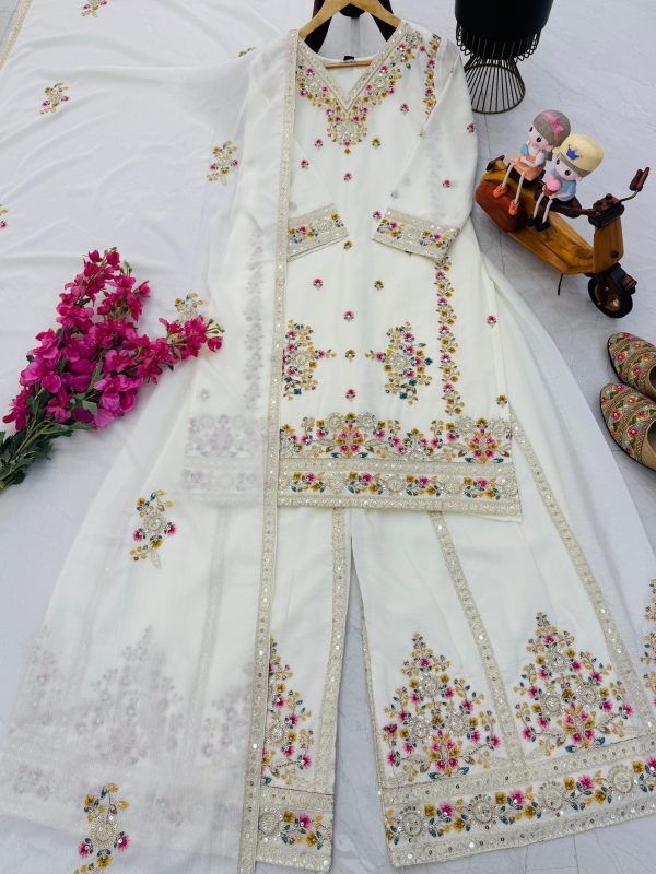 ZOYA CLOTHING ZC 9026 D DESIGNER SHARARA SUITS
