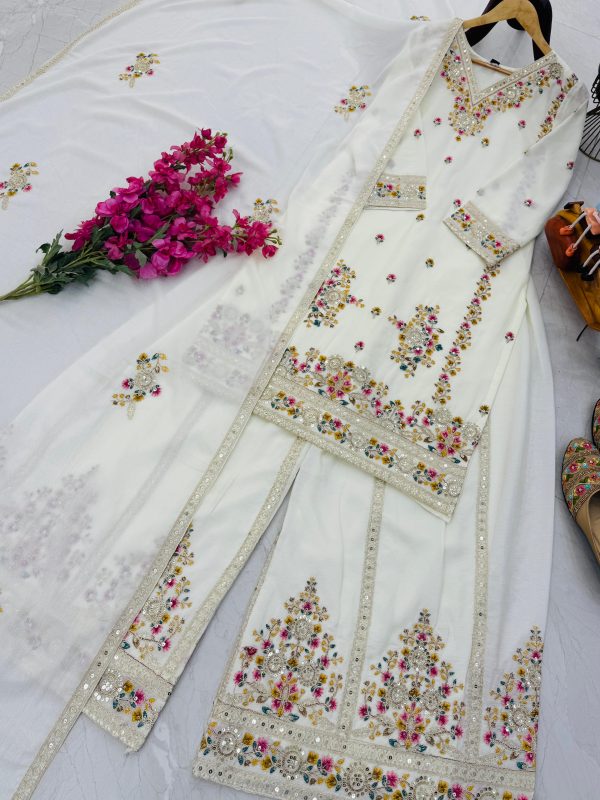 ZOYA CLOTHING ZC 9026 D DESIGNER SHARARA SUITS