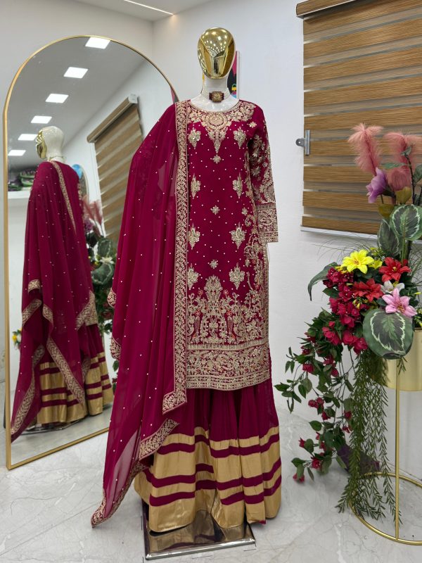 ZOYA CLOTHING ZC AMIRI PLAZZO SUITS WHOLESALE