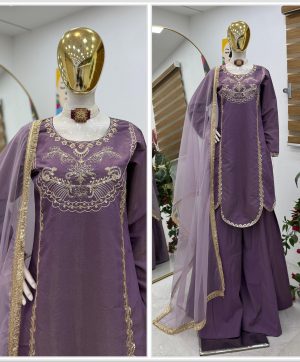 ZOYA CLOTHING ZD 10008 A DESIGNER SHARARA SUITS