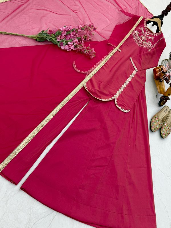 ZOYA CLOTHING ZD 10008 B DESIGNER SHARARA SUITS