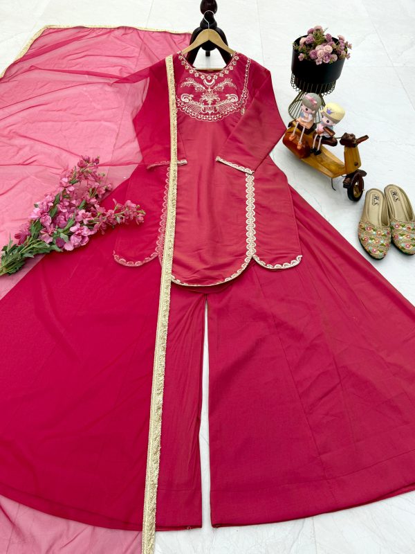 ZOYA CLOTHING ZD 10008 B DESIGNER SHARARA SUITS