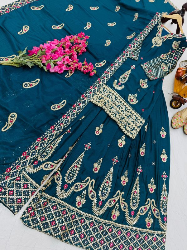 ZOYA CLOTHING ZD 10009 B DESIGNER SHARARA SUITS