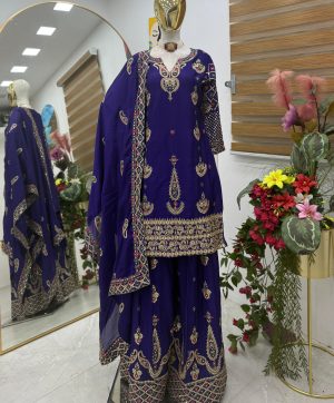ZOYA CLOTHING ZD 10009 C DESIGNER SHARARA SUITS