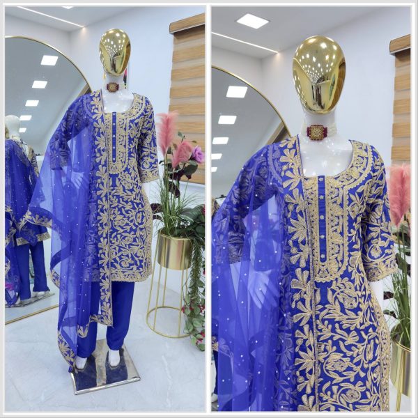 ZOYA CLOTHING ZF 6006 B DESIGNER PARTY WEAR SUITS