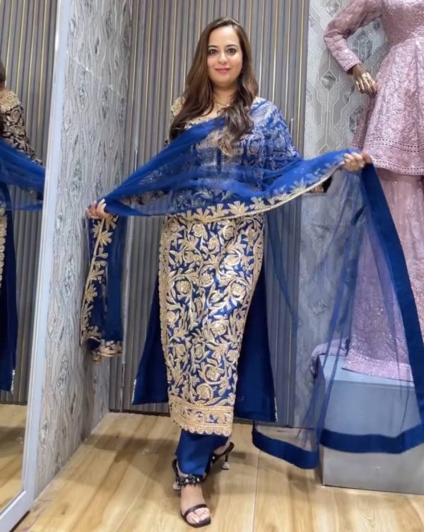 ZOYA CLOTHING ZF 6006 B DESIGNER PARTY WEAR SUITS