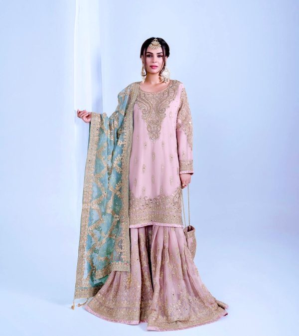 AAROHI DESIGNER AD 216 TRENDING SHARARA SUITS