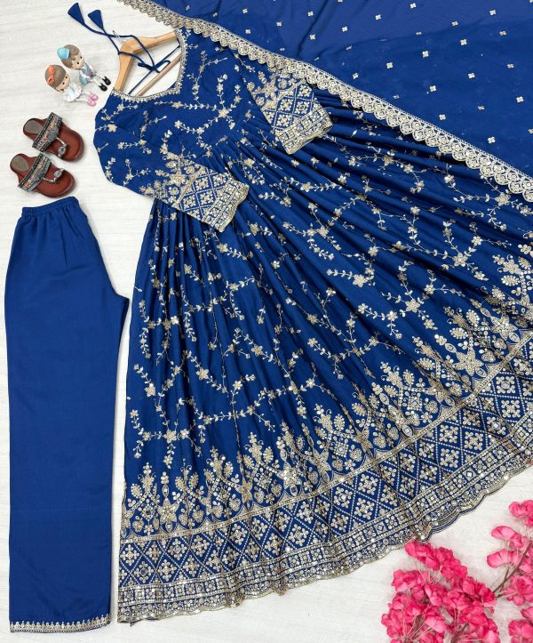 AAROHI DESIGNER PD 1097 F FANCY ANARKALI GOWN