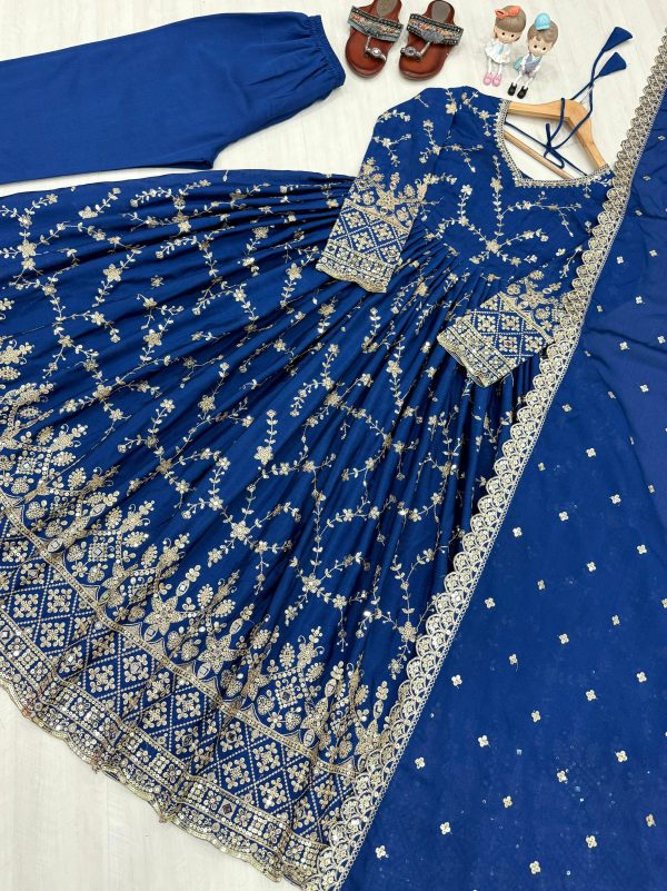 AAROHI DESIGNER PD 1097 F FANCY ANARKALI GOWN