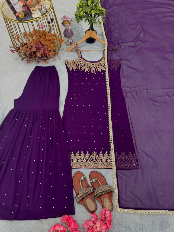 AAROHI DESIGNER PD 1133 A TRENDING PLAZZO SUITS