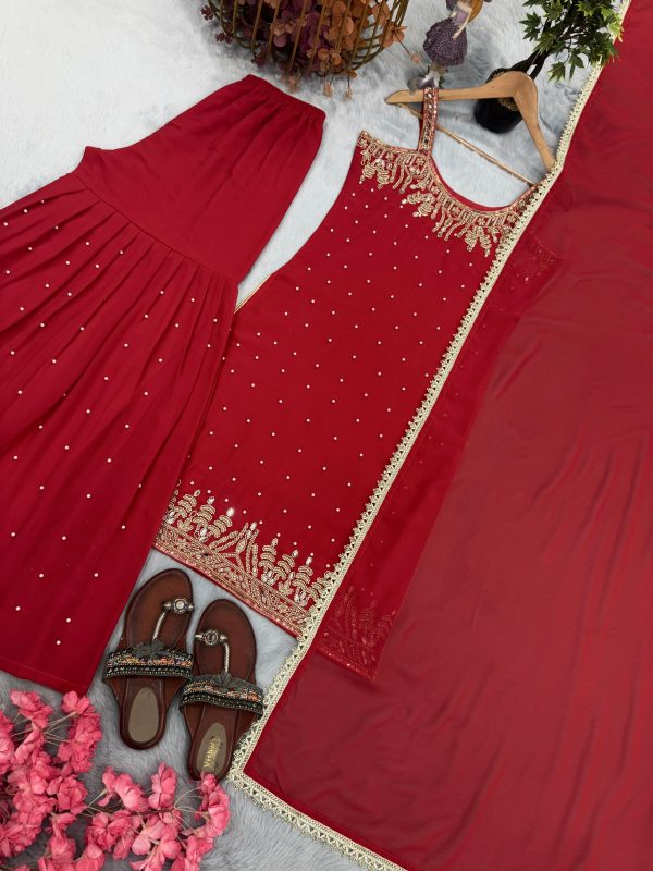 AAROHI DESIGNER PD 1133 B TRENDING PLAZZO SUITS
