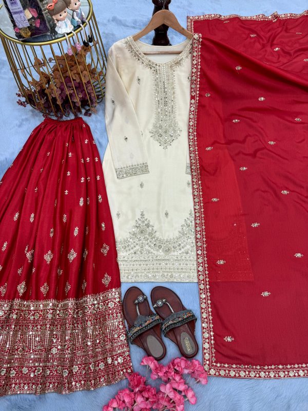 AAROHI DESIGNER PD 1136 A DESIGNER PLAZZO SUITS