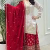 AAROHI DESIGNER PD 1136 A DESIGNER PLAZZO SUITS