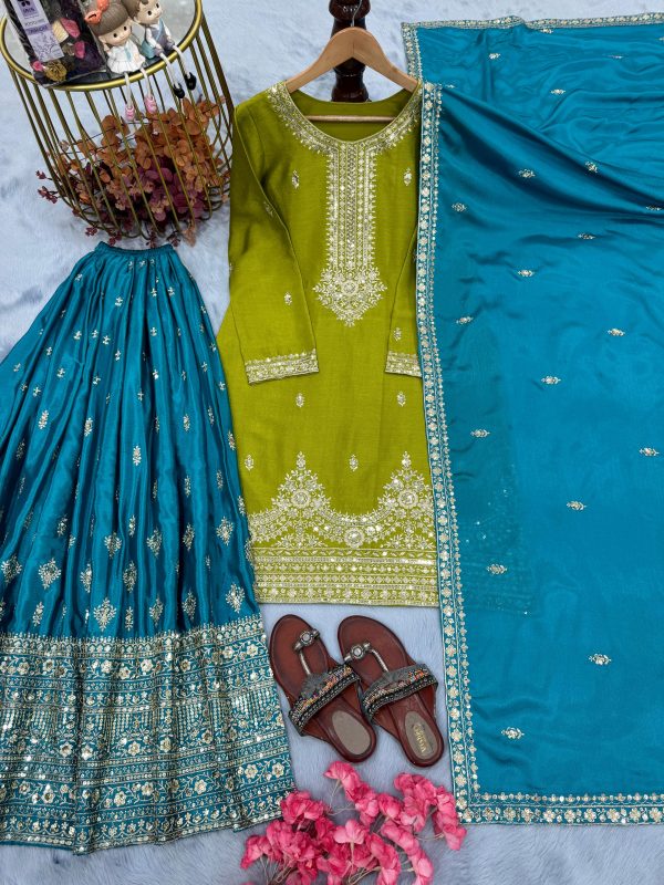 AAROHI DESIGNER PD 1136 C DESIGNER PLAZZO SUITS