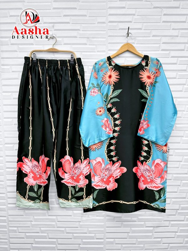 AASHA DESIGNER 10027 TURKIS VOL 7 CORD SET