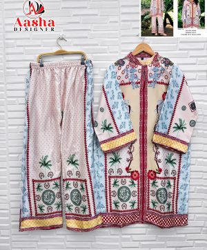 AASHA DESIGNER 10034 TURKIS VOL 9 CORD SET ONLINE