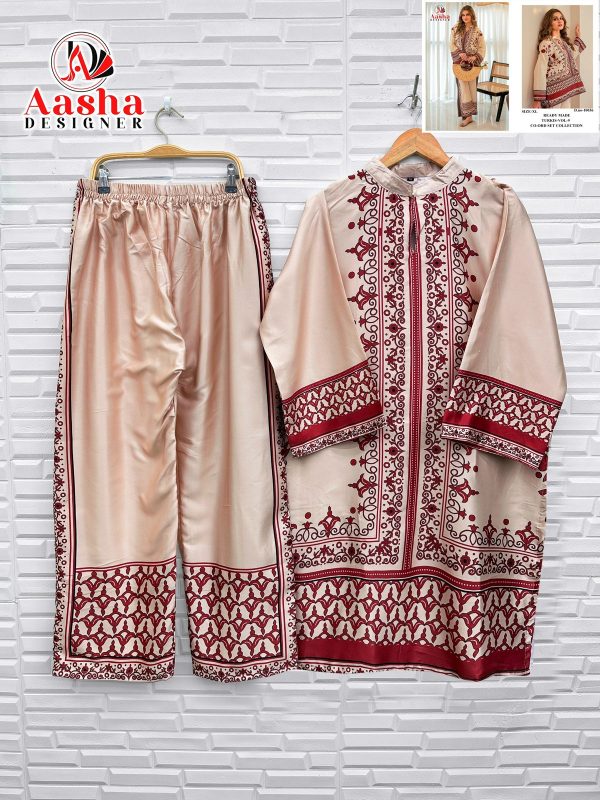 AASHA DESIGNER 10036 TURKIS VOL 9 CORD SET ONLINE