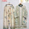 AASHA DESIGNER 10044 TURKIS VOL 11 PRINTED CORD SET