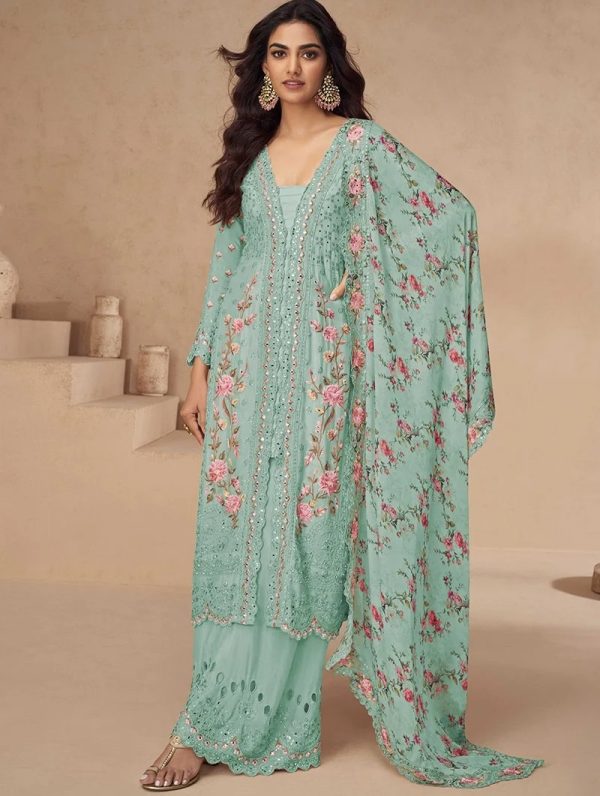 AASHIRWAD 10396 AARNA MOR BAGH READYMADE SUITS