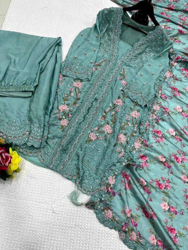 AASHIRWAD 10396 AARNA MOR BAGH READYMADE SUITS
