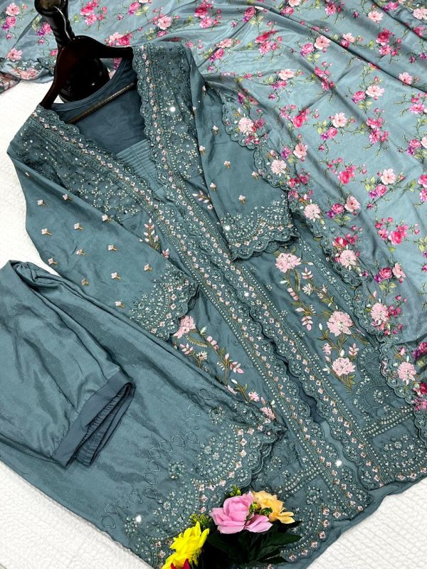 AASHIRWAD 10398 AARNA MOR BAGH READYMADE SUITS