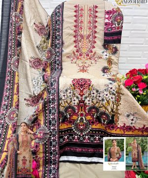 ALZOHAIB AZ 1063 RAWAYAT COTTON PAKISTANI SUITS