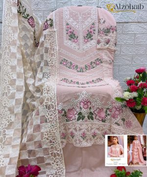 ALZOHAIB AZ 1122 A COTTON SALWAR KAMEEZ